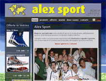 Tablet Screenshot of alexsport.it